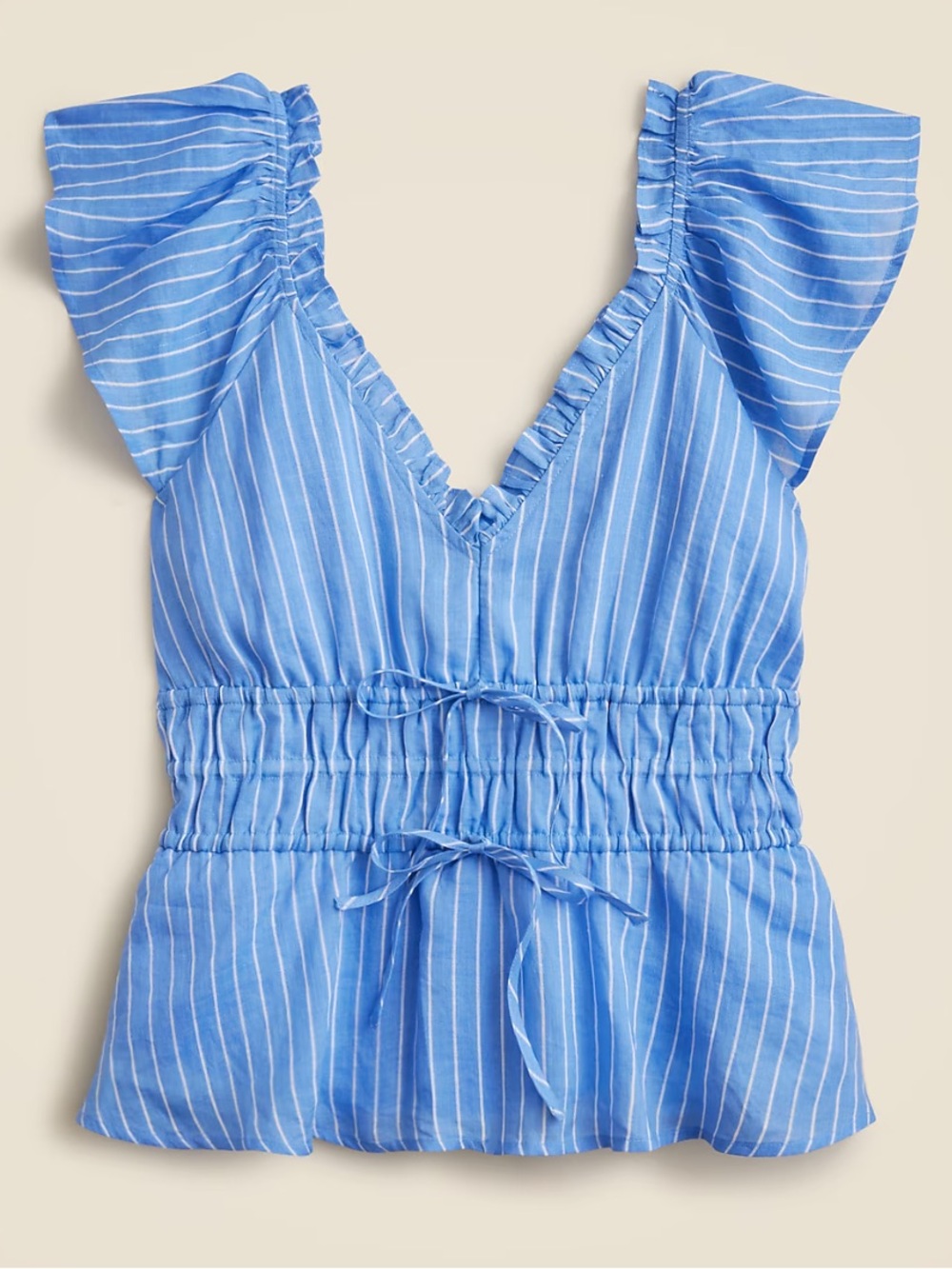J. Crew Palermo Top in Ramie